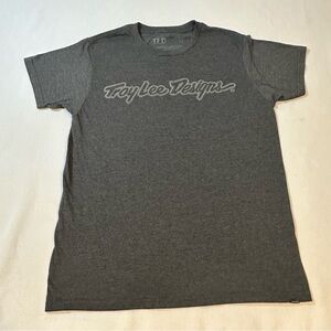 Troy Lee Designs Mens Medium Gray Graphic T Shirt TLD Moto
